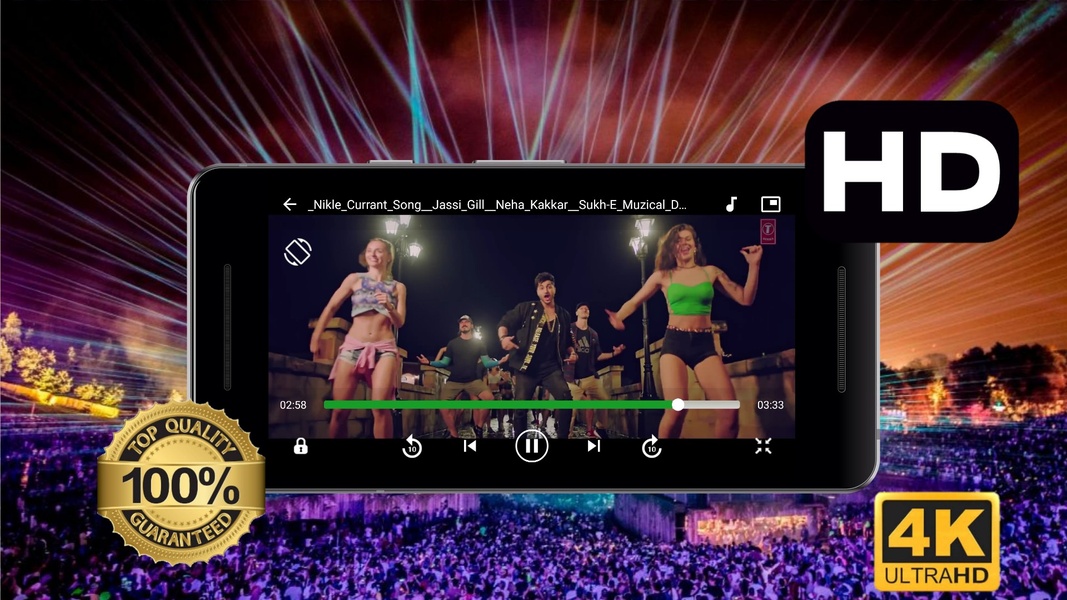 HD Video Player All Format & Mp3 Music Player - Preview 1