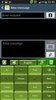 GO Keyboard Green Candy Theme screenshot 6