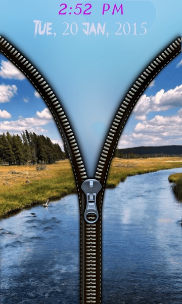 Zipper Slider Lock Screen - Preview 8