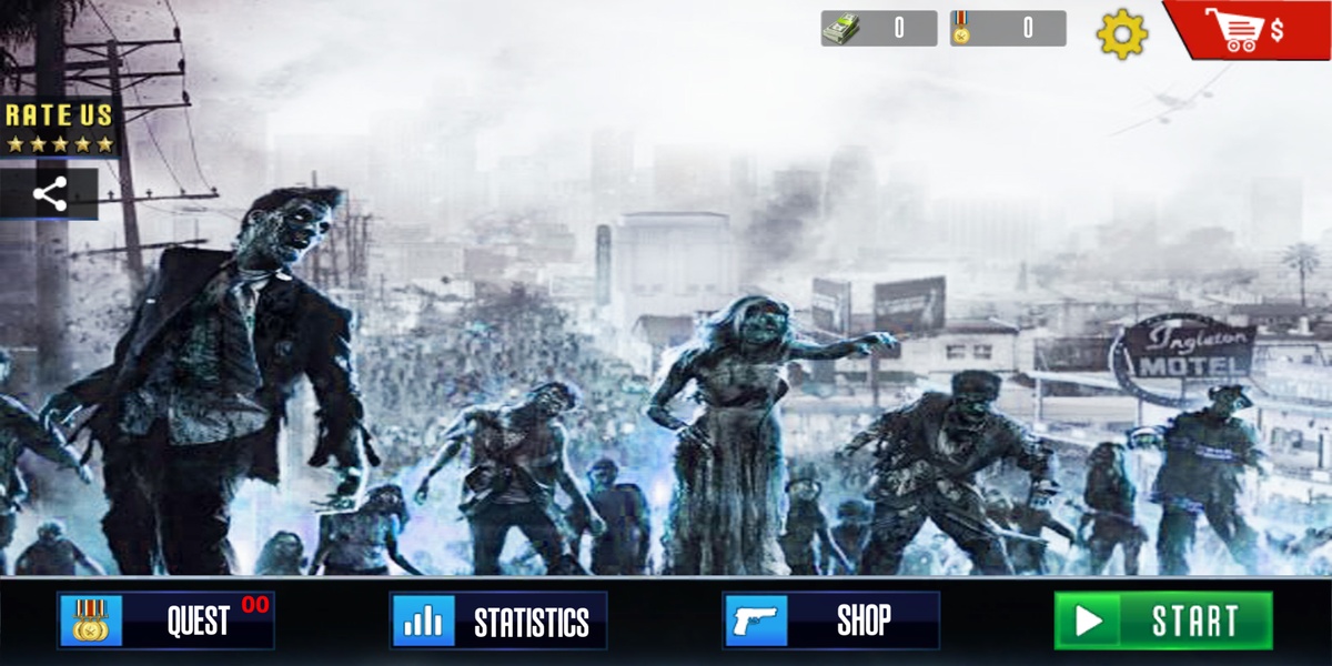 Sniper Shooter Survival Dead City Zombie Apocalypse - Preview 14