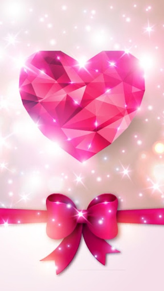 Diamond Hearts Live Wallpaper - Preview 4