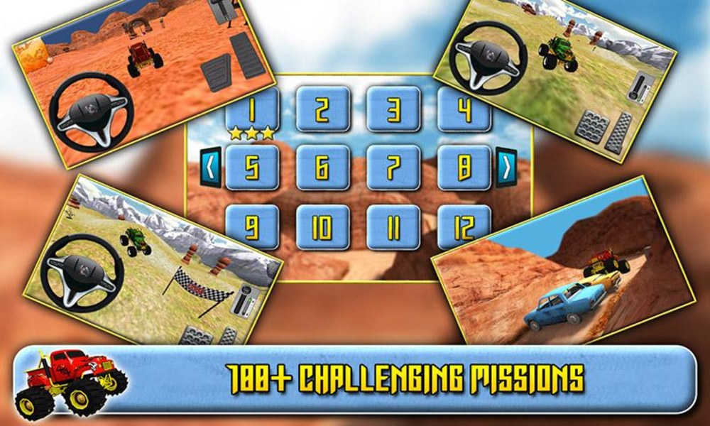 3D Monster Truck Driving - Preview 3