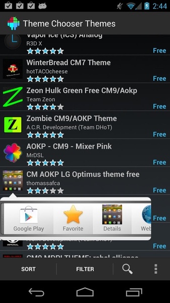 Theme Chooser Themes - Preview 8