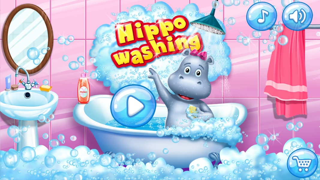 Hippo washing - Preview 5