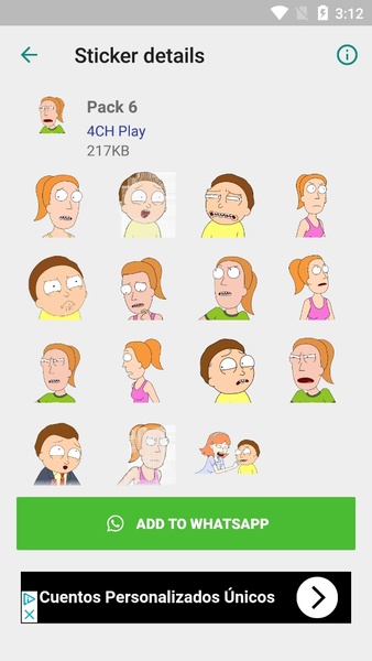 Rick & Morty - Download Stickers from Sigstick