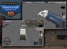 Truck Stop Parking lot 3D screenshot 3