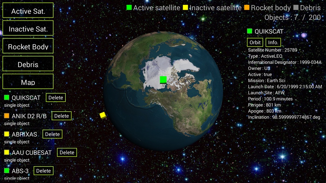 Satellite 3D - Preview 3
