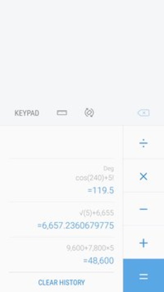 Samsung Calculator - Preview 3