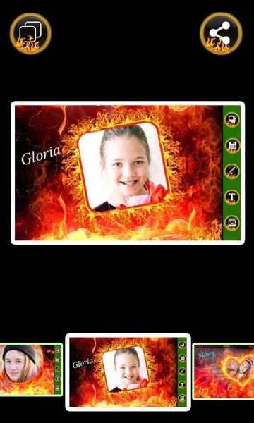 Fire Photo Frames - Preview 1