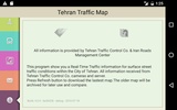 Tehran Traffic Map screenshot 1
