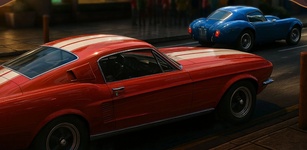 Hình ảnh đặc trưng Classic Drag Racing Car Game