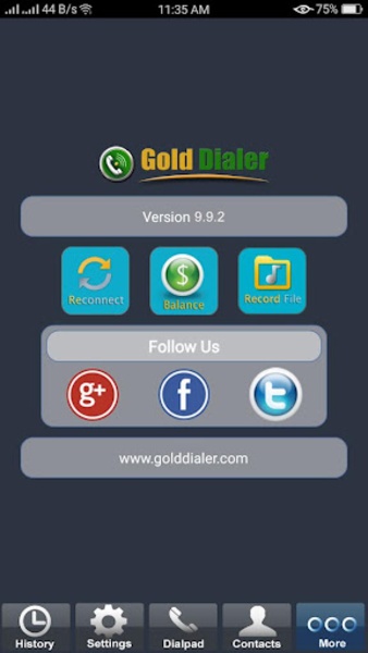 Gold Dialer - Preview 1