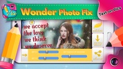 Wonder Photo Fix Text on Pics screenshot 1