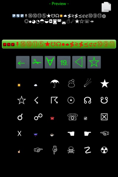 1001+ Symbols - Preview 3