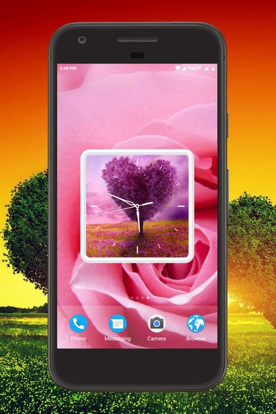 Love Tree Clock Live Wallpaper - Preview 5