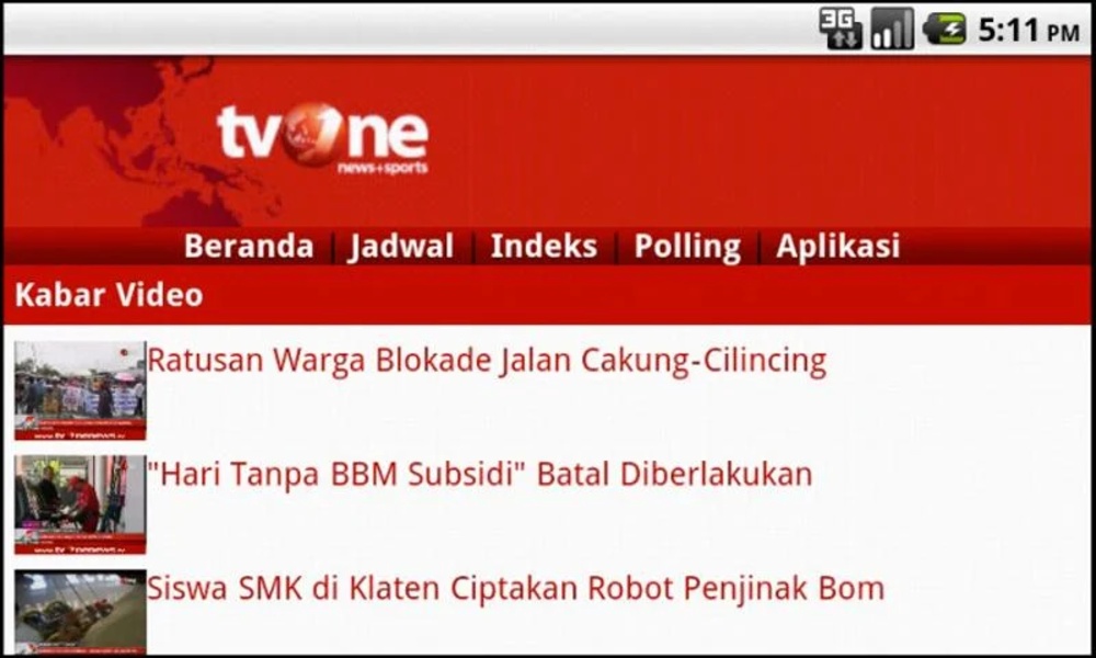 Launcher tvOneNews - Preview 2