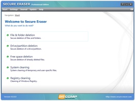 Secure Eraser screenshot 1