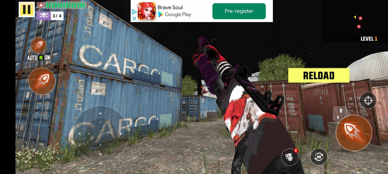 FPS Counter Shooting Game - Preview 2