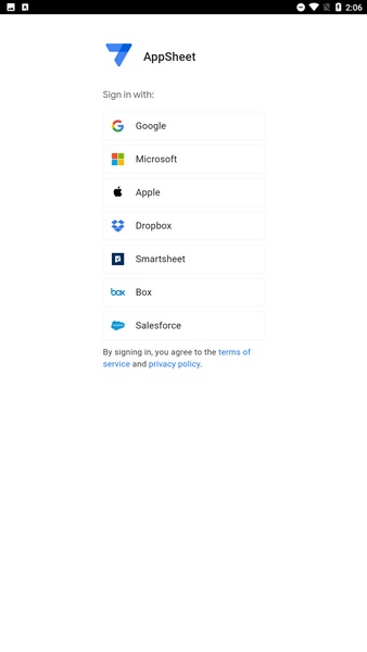 AppSheet - Preview 6