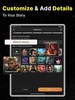 AI story generator screenshot 2