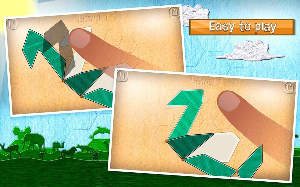 Shape Fold Animals - Preview 3