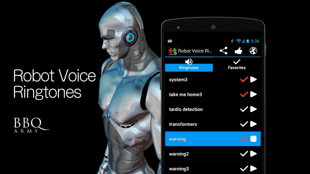 Robot Voice Ringtones - Preview 1