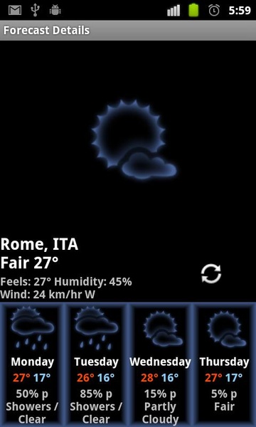 Honeycomb Digital Analog Weather Clock - Preview 1