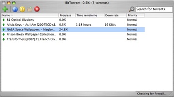 BitTorrent screenshot 1