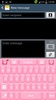 Keyboard Pink Hearts screenshot 3
