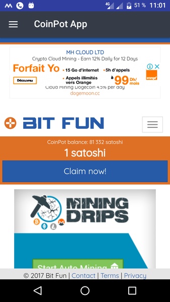 CoinPot App - Collect Crypto Currency - Preview 1