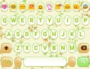 Green Vine Emoji Keyboard screenshot 1
