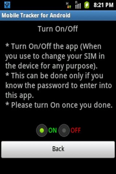 Mobile Tracker - Preview 2
