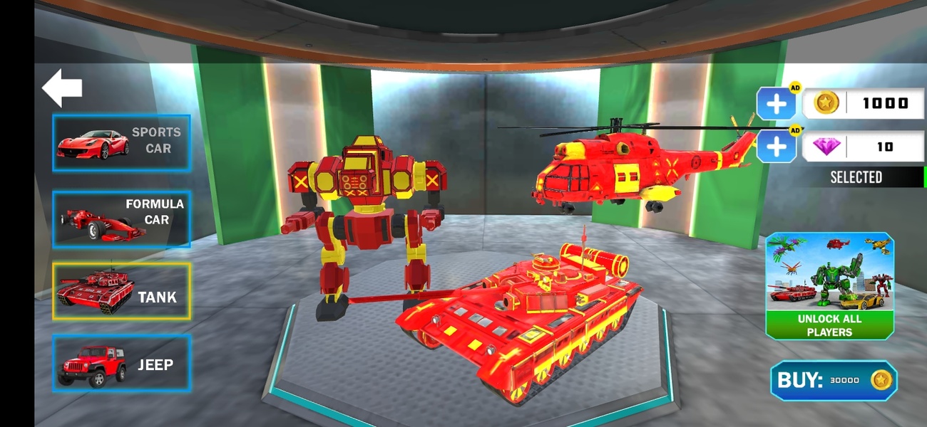 Multi Robot Transformation Games - Preview 16