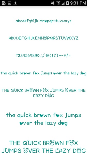 Color Fonts #6 - Preview 4