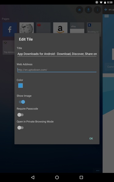 Surfy Browser - Preview 3