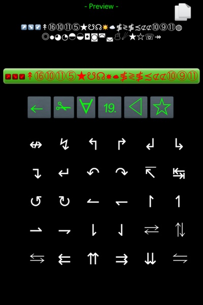 1001+ Symbols - Preview 5