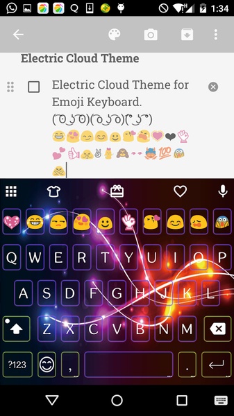 Electric Emoji Keyboard - Preview 6