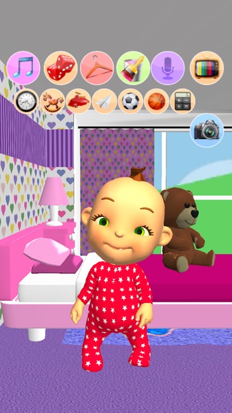 Talking Babsy Baby Baby Games Android İos Free Game GAMEPLAY VİDEO 