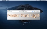 Poster Font Light screenshot 2