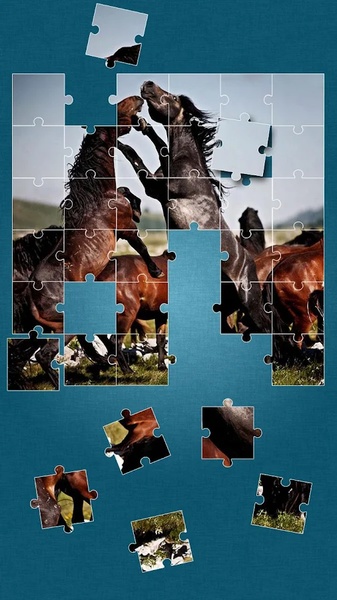 Horses Jigsaw Puzzle Game - Preview 7
