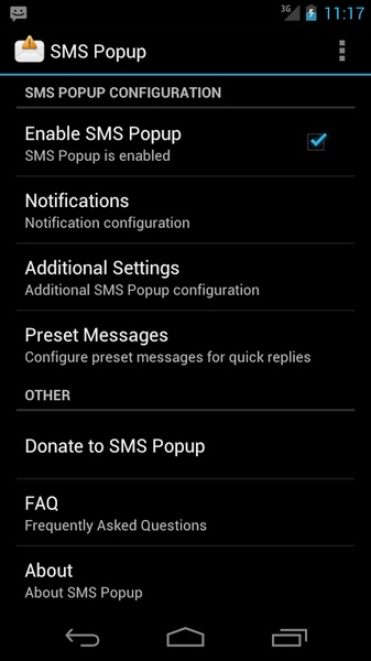 SMS Popup - Preview 5