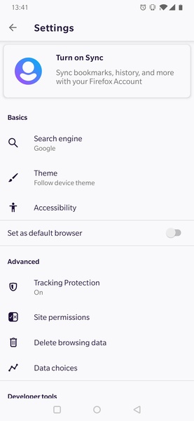 Firefox Preview Nightly - Preview 3
