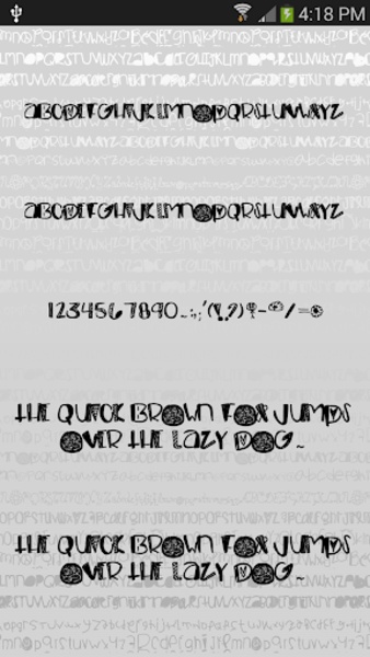Silly Free Font Theme - Preview 8