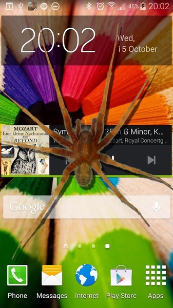 Spider in phone funny joke - Preview 3