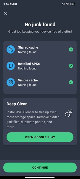 AVG AntiVirus - Preview 7