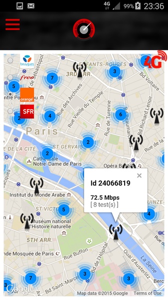 4Gmark 3G 4G speed test - Preview 9