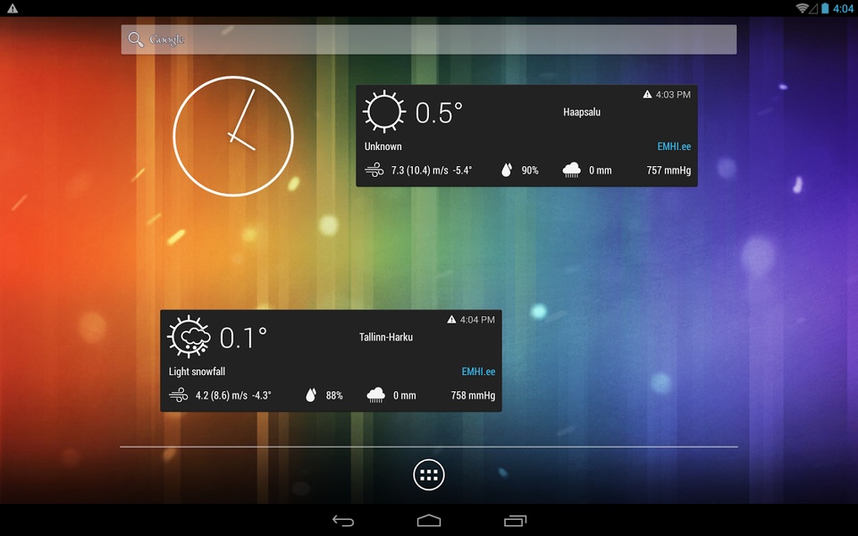 EMHI Weather - Preview 3