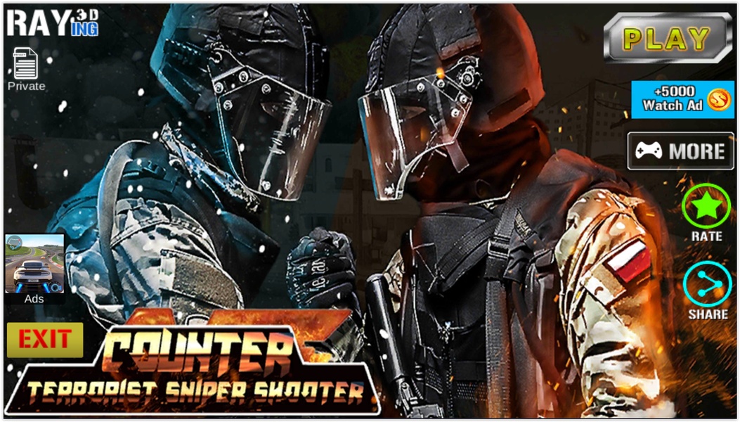 Counter Terrorist Sniper Shoot - Preview 7
