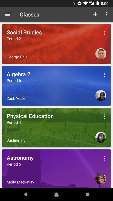 Google classroom apk login