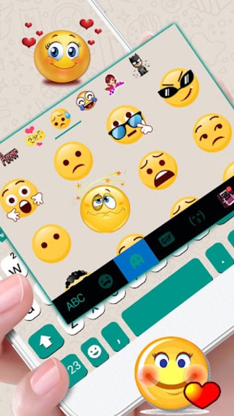 SMS Messenger Keyboard - Preview 2